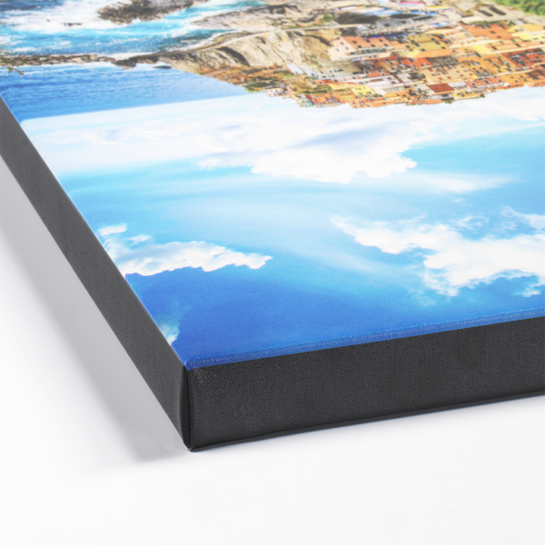 Canvas print logo