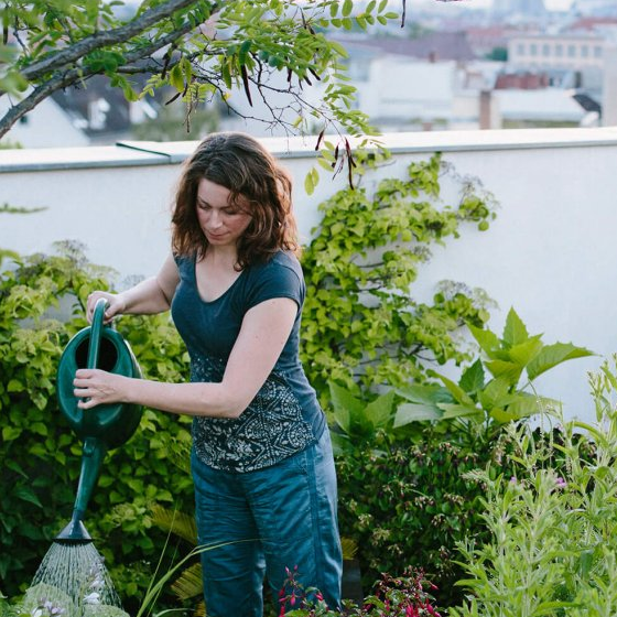 Community gardening logo