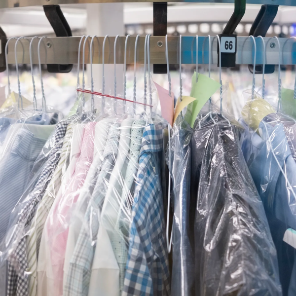 Dry cleaning logo