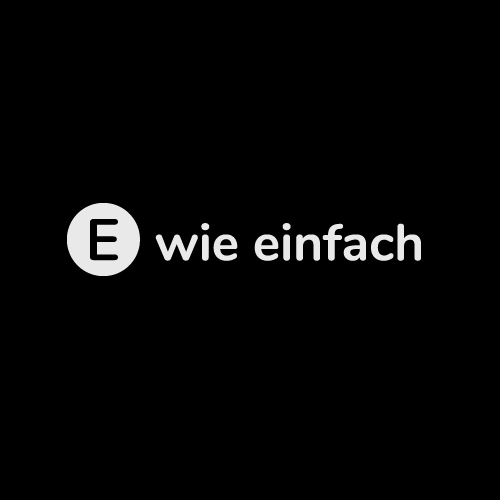 E wie einfach logo