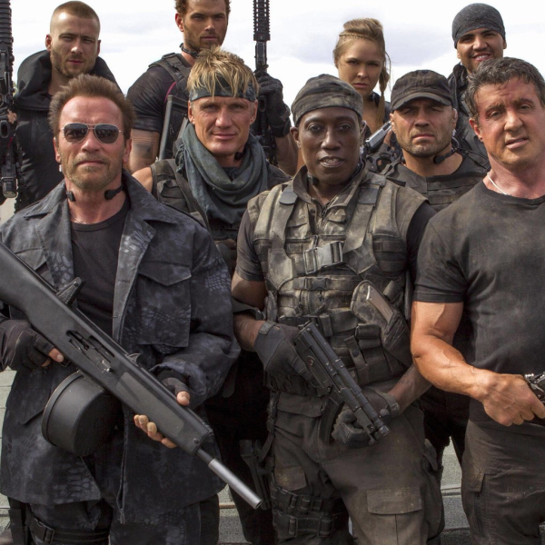The Expendables (film series) logo
