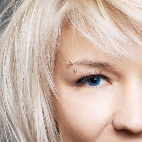 Eyebrow piercing