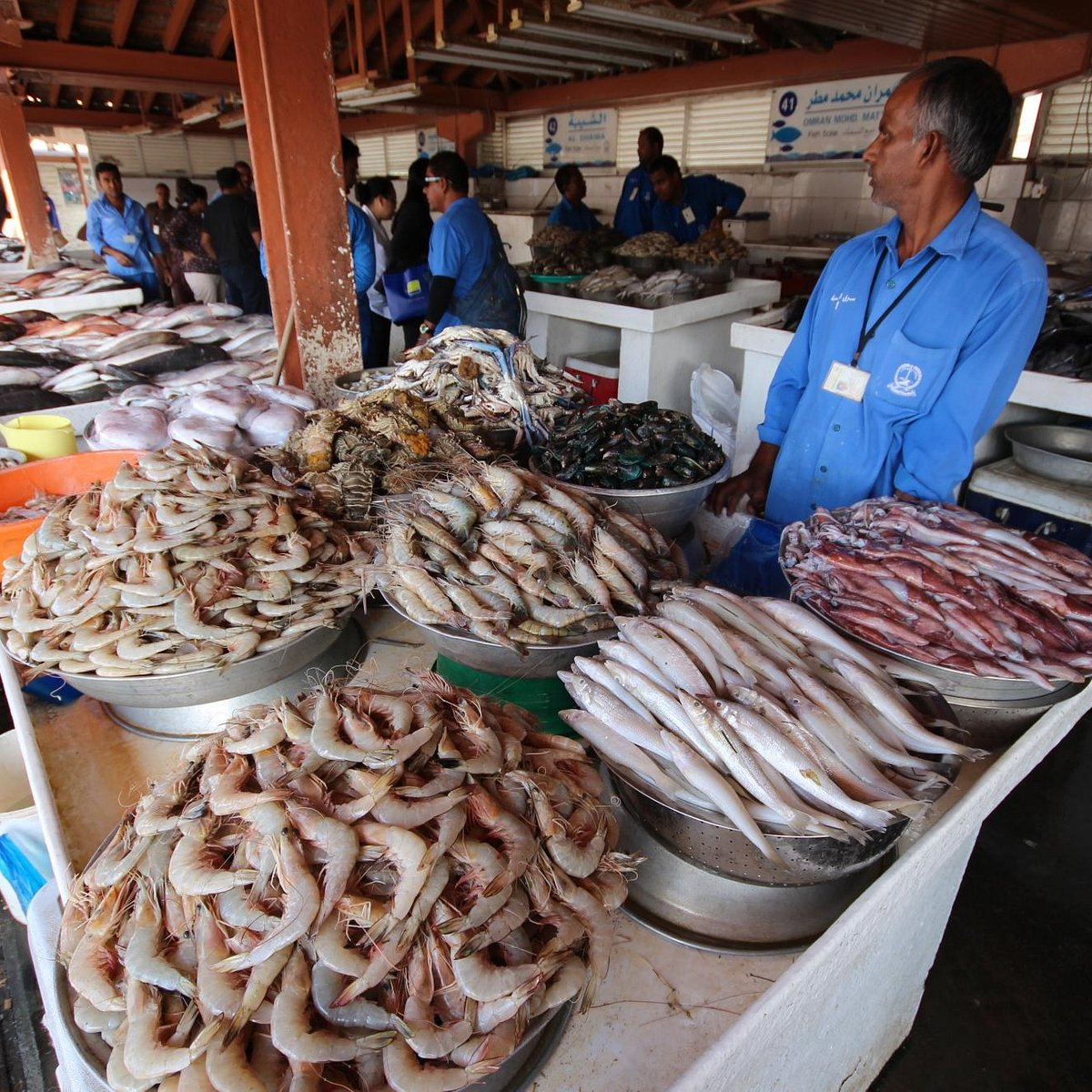 Fish market logo