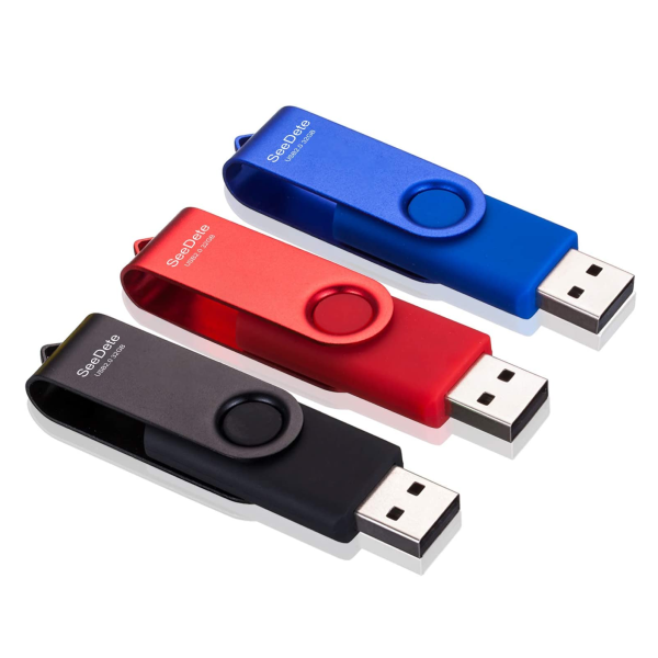 USB flash drive logo