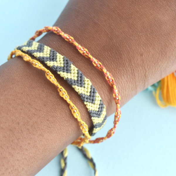 Friendship bracelet logo
