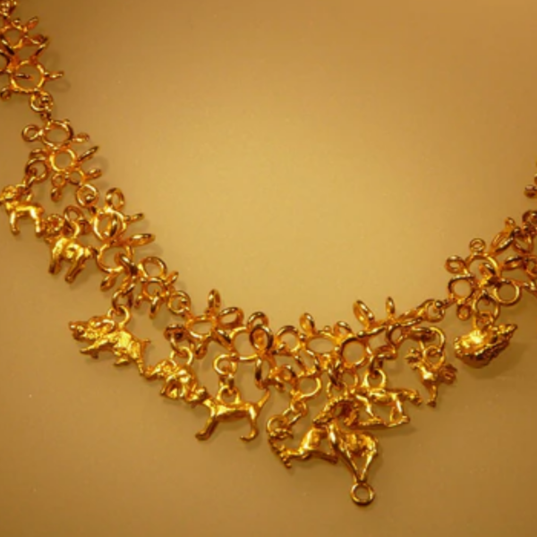 Gold-filled jewelry logo