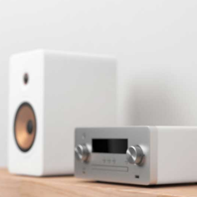 Home audio logo