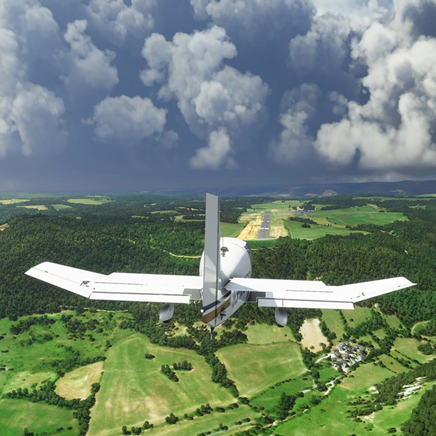 Microsoft Flight Simulator logo