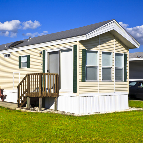Manufactured housing logo