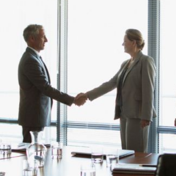 Mergers and acquisitions logo