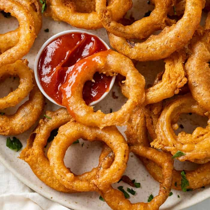 Onion ring logo