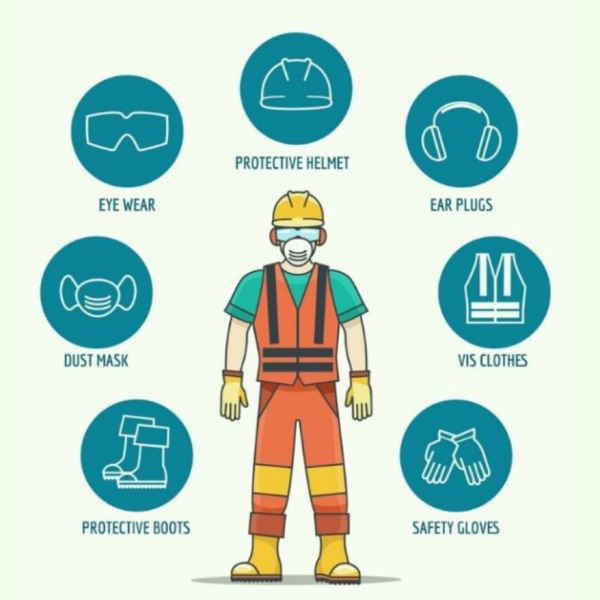 Personal protective equipment logo