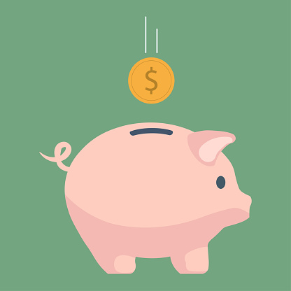 Piggy bank logo