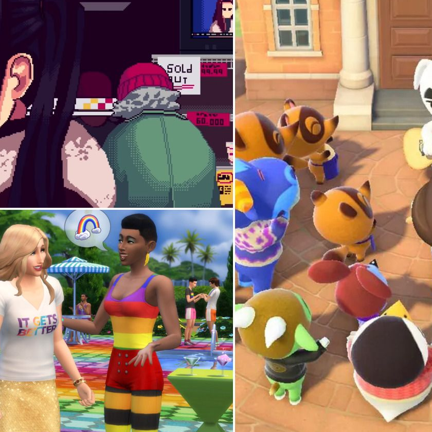 Social simulation game