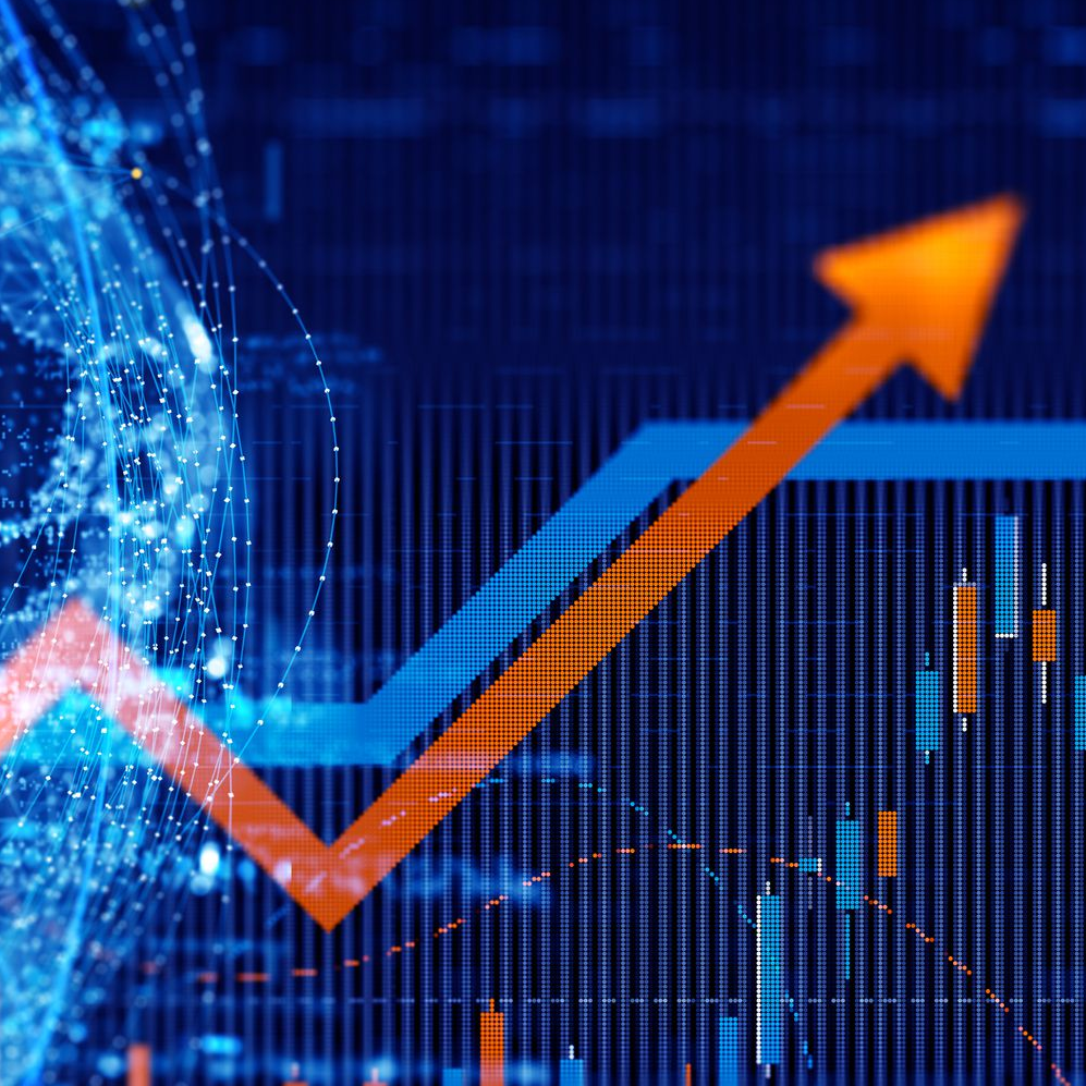 Stock market index future logo