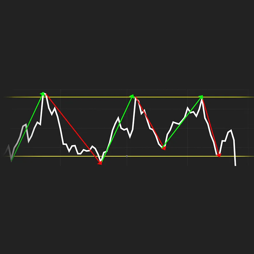 Swing trading logo