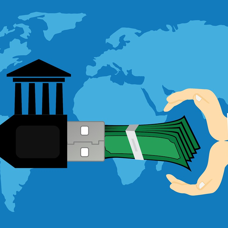 Wire transfer logo