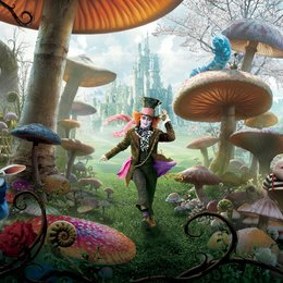 Alice in Wonderland (2010 film) logo