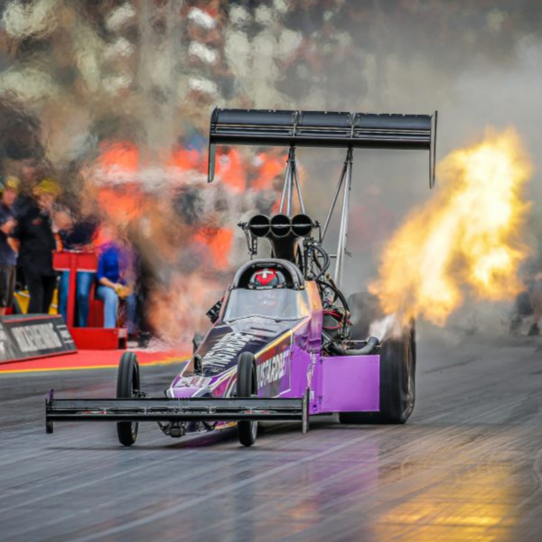Drag racing logo