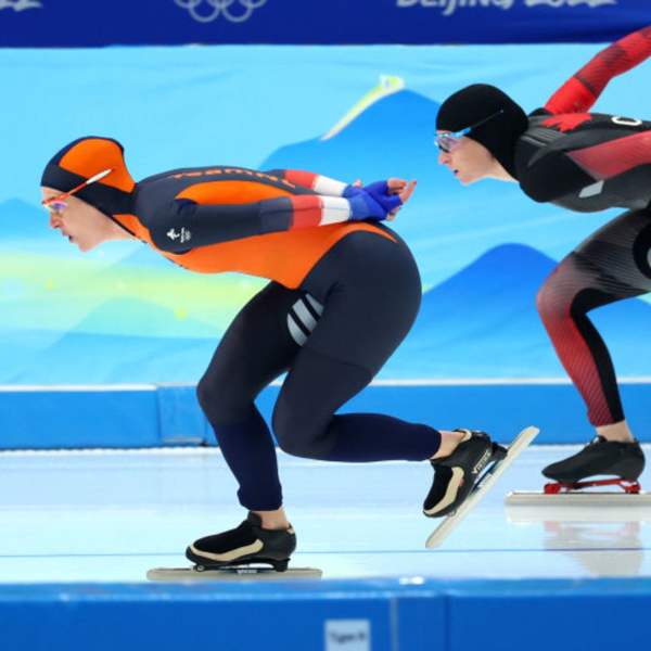 Speed skating logo