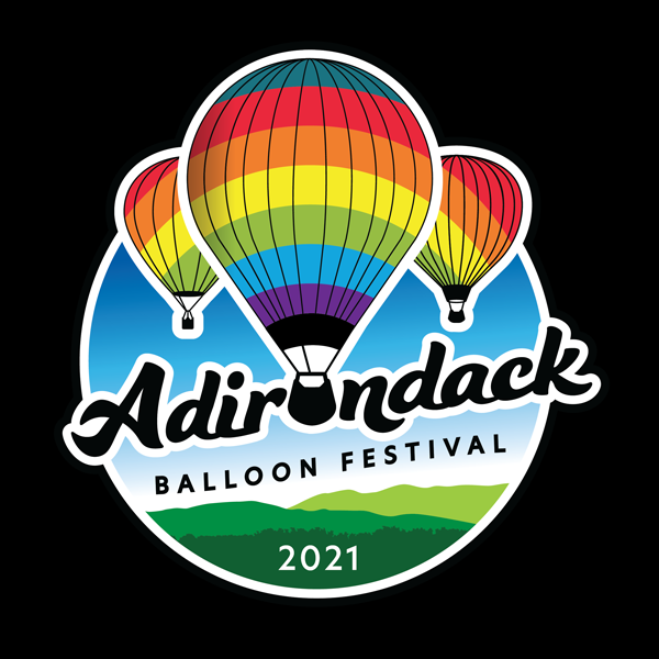 Hot air balloon festival logo