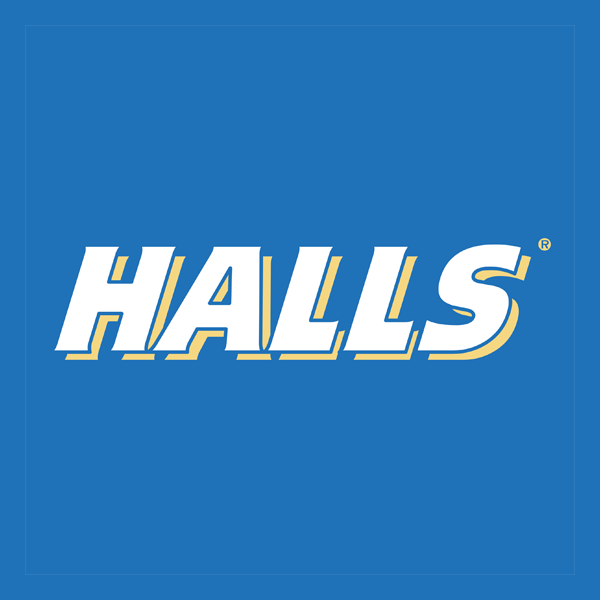 Halls (cough drop) logo