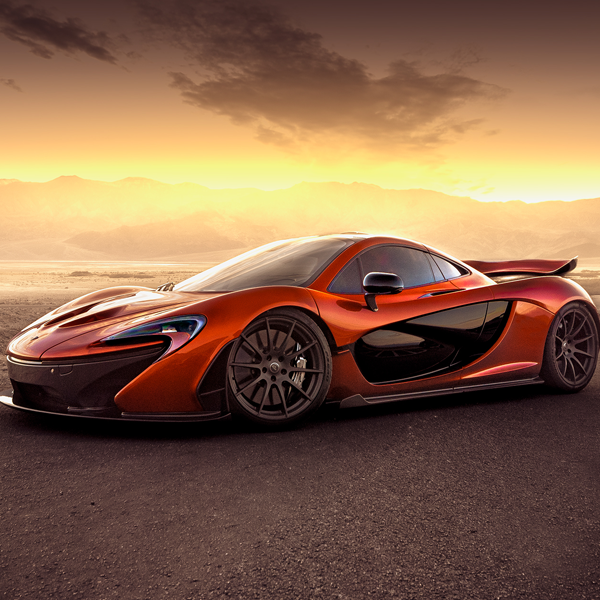McLaren P1 logo