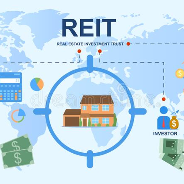 Real estate investment trust logo