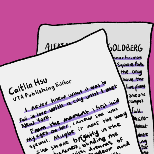 Application essay logo