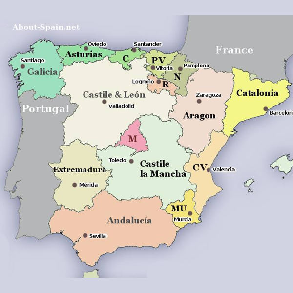 Autonomous communities of Spain