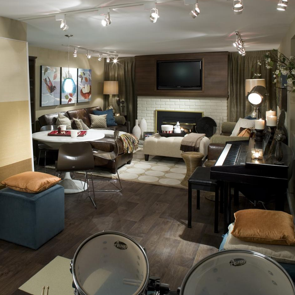 Basement apartment logo