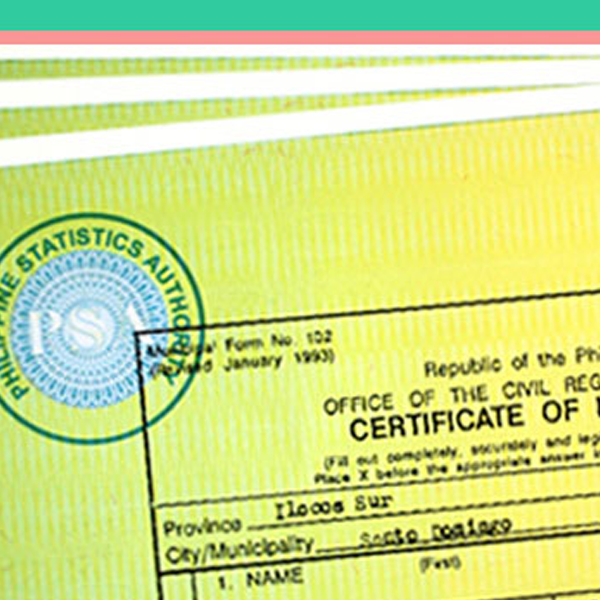 Birth certificate logo