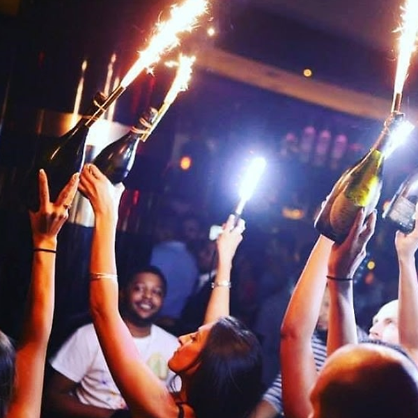 Bottle service logo