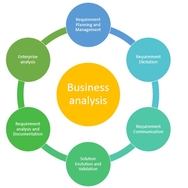 Business analysis logo