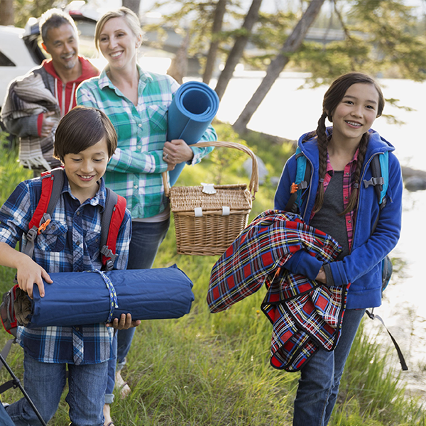 Camping With Family logo