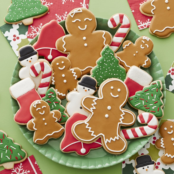 Christmas cookie logo