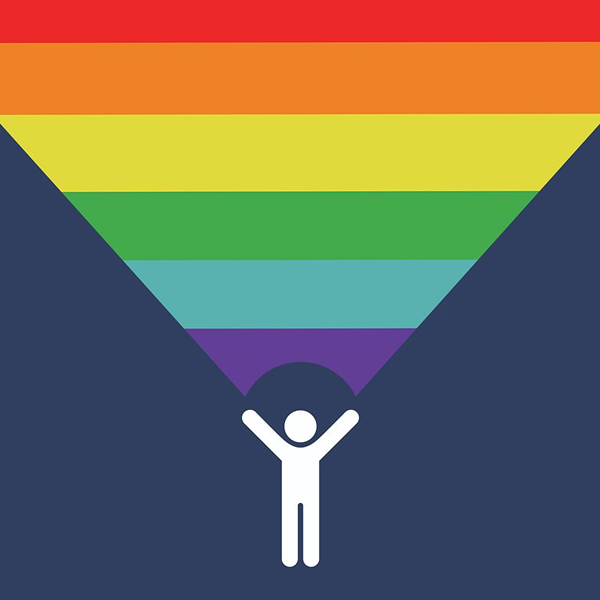 Coming out logo