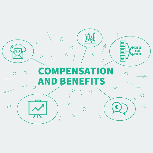 Compensation and benefits logo