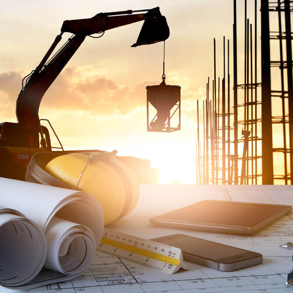 Construction management logo