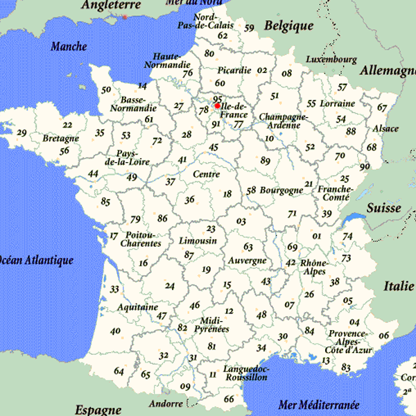 Departments of France