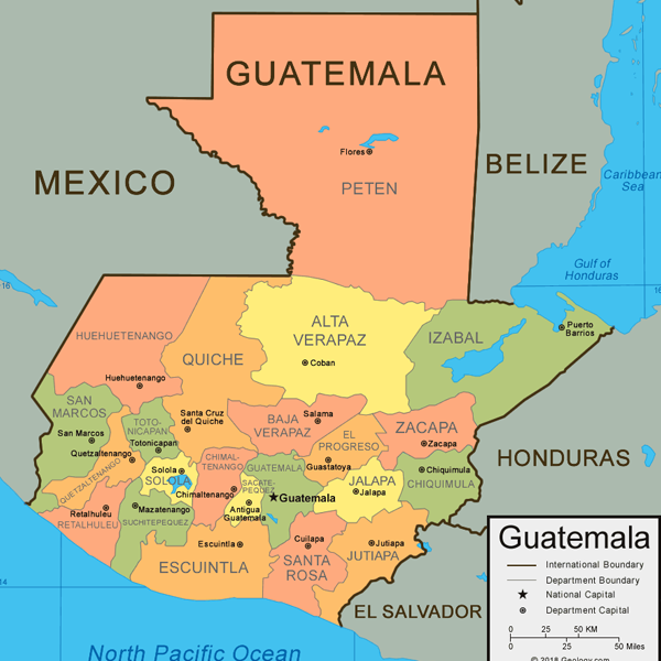 Departments of Guatemala logo