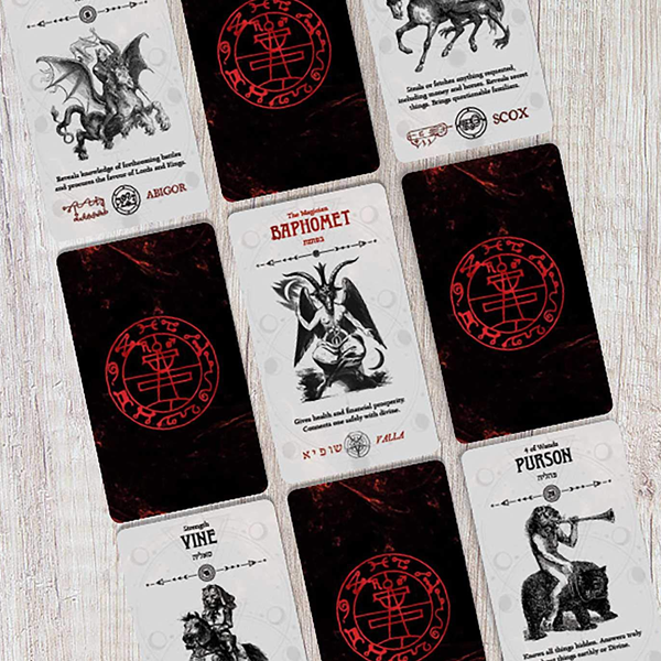 Divinatory, esoteric and occult tarot
