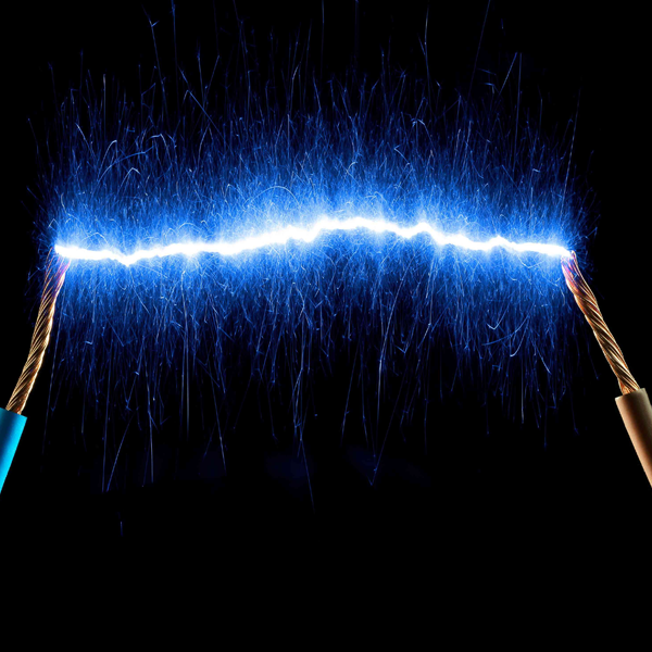 Electric current logo
