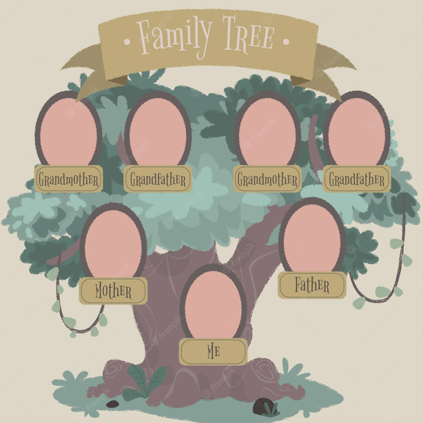 Family tree logo