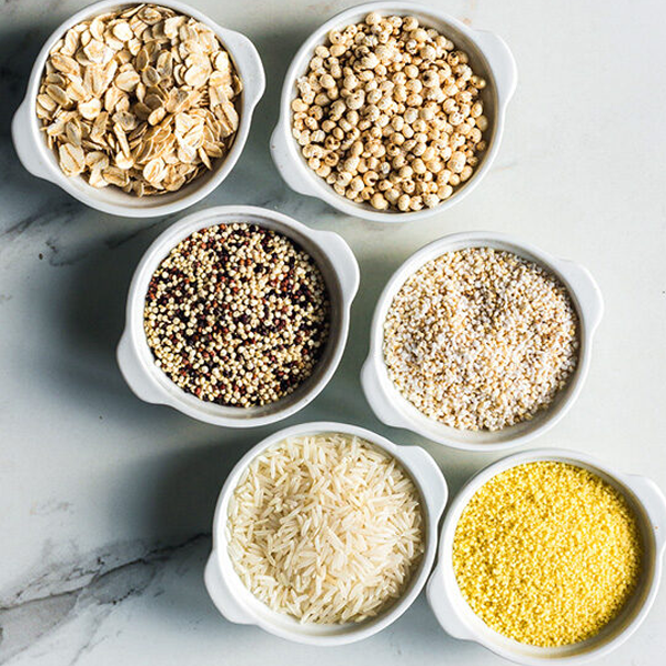 Food grain logo