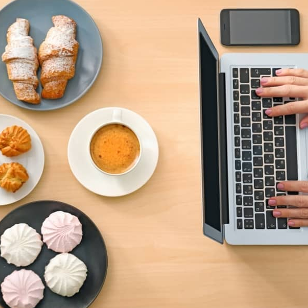 Food writing logo