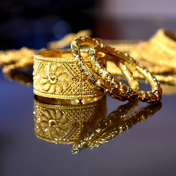 Gold plating logo