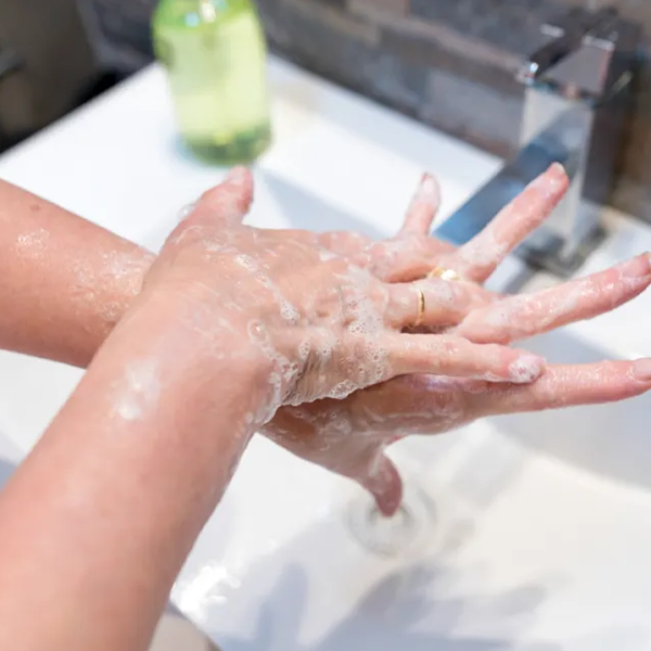 Hand washing logo