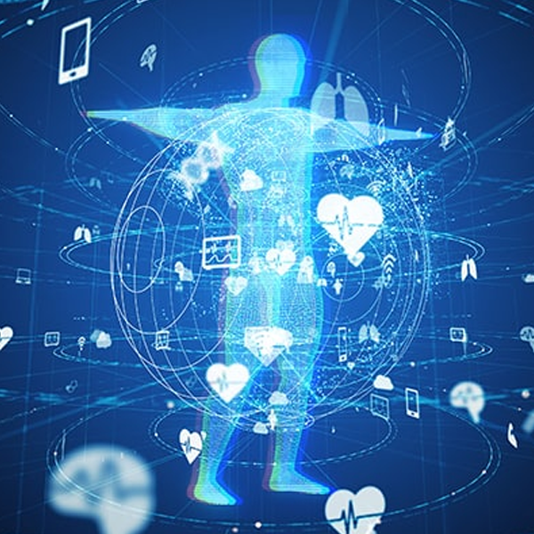 Health information technology logo