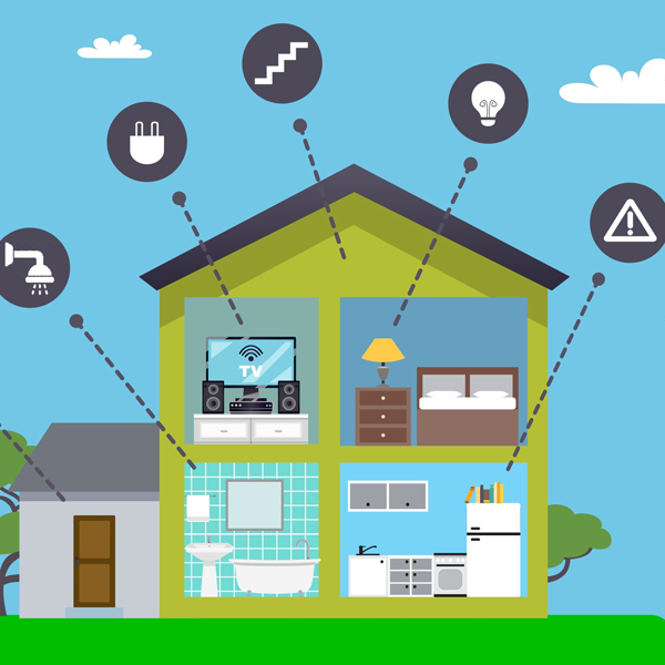 Home safety logo